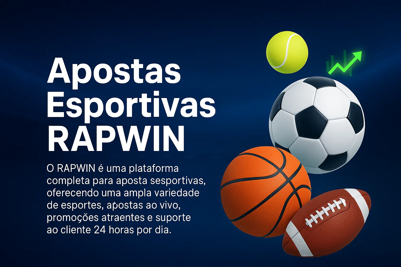 Apostas esportivas no cassino online RAPWIN