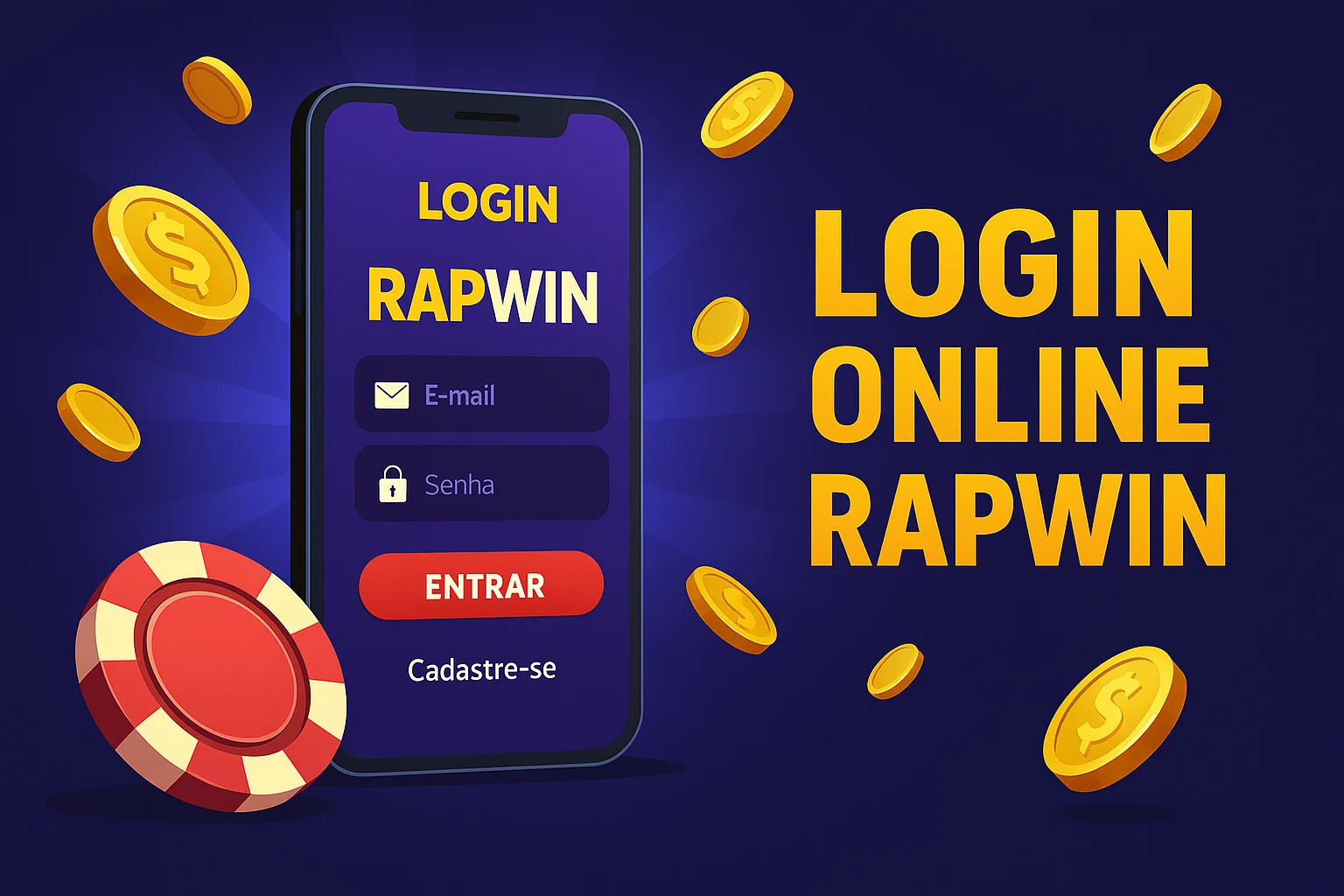 Não Perca tempo, o rRgistro na site RAPWIN