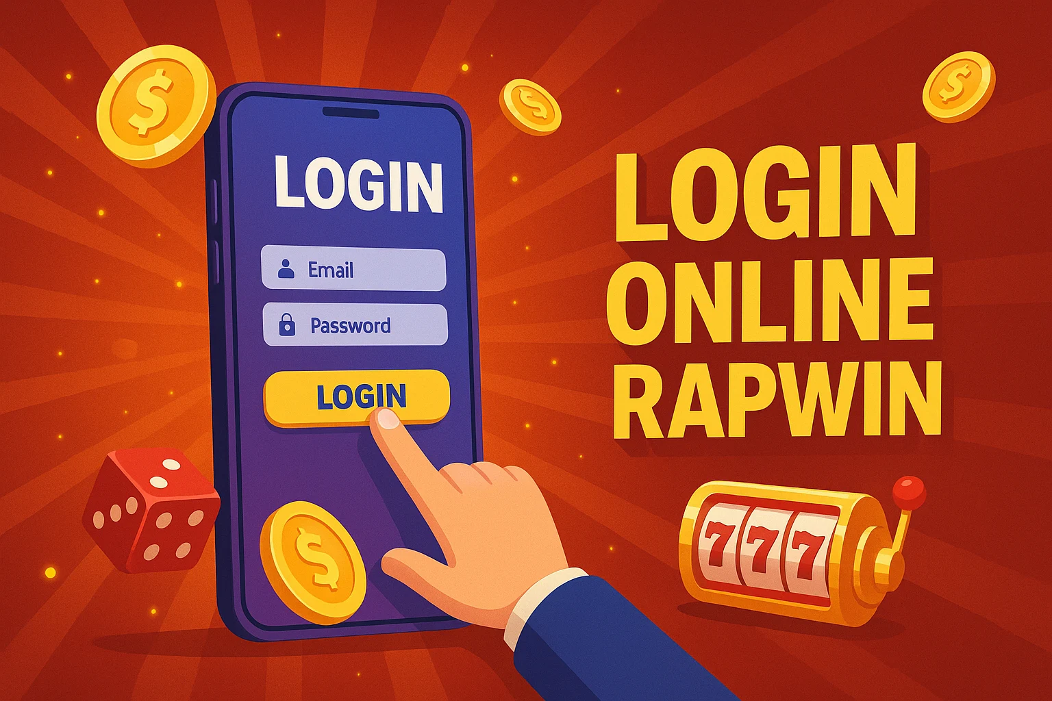 Criar uma nova Conta no plataforma RAPWIN